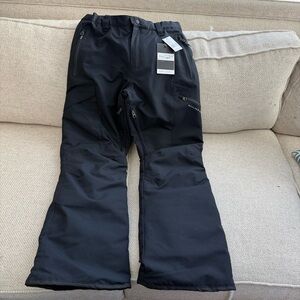 Boys Black Snow Pants - Size 14/XL